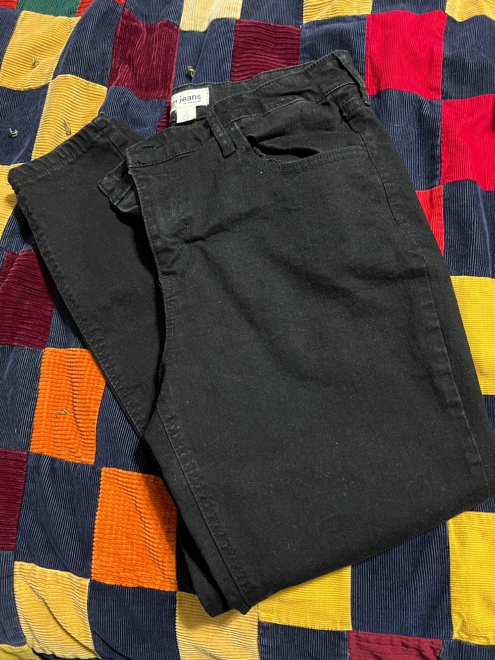 Maurices Black Jeggings with Mid Rise